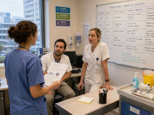 infirmière en stage
